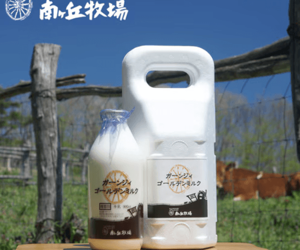 その他お取り寄せグルメ⑥：ガーンジィゴールデンミルク（南ヶ丘牧場）